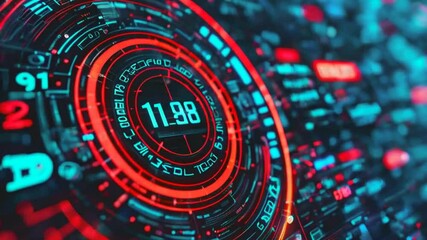 abstract binary background