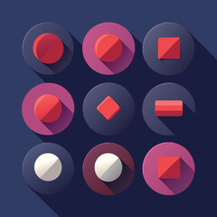 media player buttons