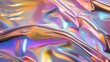 © CLOVER BACKGROUND - Iridescent Metallic Texture for Creative Projects