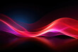 © evening_tao - Fluid Red Waves on Dark Backdrop