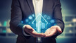 © evening_tao - Futuristic Smart Home Technology in Your Hands