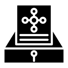 Poster - Digital Preservation Vector Design Icon Style