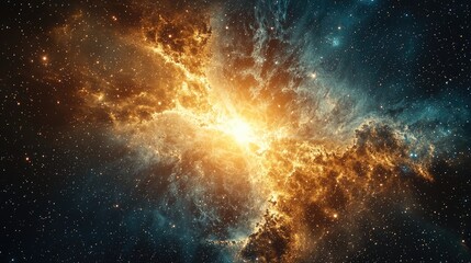 Stellar pulsation in Taurus constellation, giant plasma spheres expanding and contracting rhythmically. Cosmic ballet of stars, mesmerizing