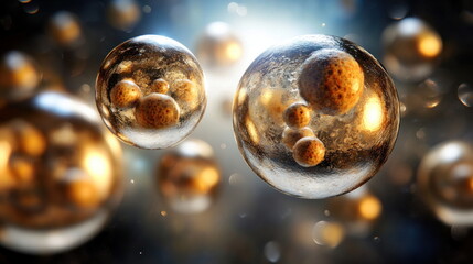Poster - Abstract Cell Structure.