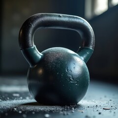 modern kettlebell in gym