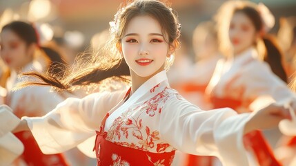 Traditional Dancers at Grand Ceremony Performance