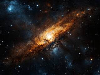 Wall Mural - Galaxy Ultra Brilliant 4K Textured Nebula: Explore the Wonders of the Universe in High Definition