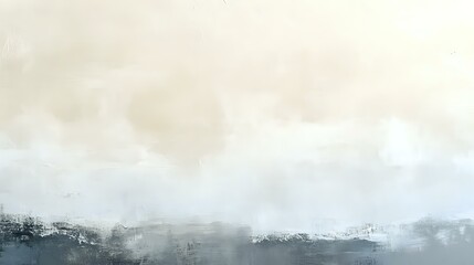 Wall Mural - minimalist abstract background with soft tones of grey, beige, and white, creating a calm, neutral d