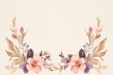 floral background with flowers