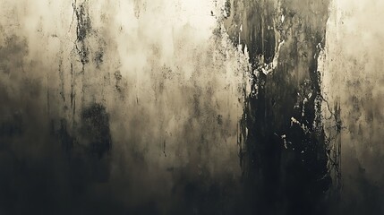 Aufkleber - An abstract, textured surface featuring a gradient of muted colors and variations in shade, evoking a sense of depth and moodiness.