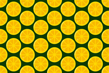 Poster - Summer seamless pattern background with summer icons