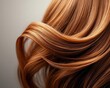 © Creator88 - Glossy straight hair styled in a sleek middle part, haircare inspiration, modern and polished look