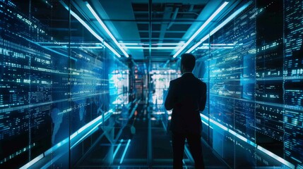 incident management, business technology concept. operational excellence in it operations. process o
