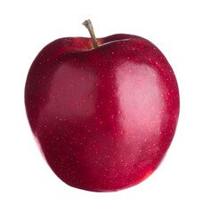 Sticker - One fresh red apple isolated on white