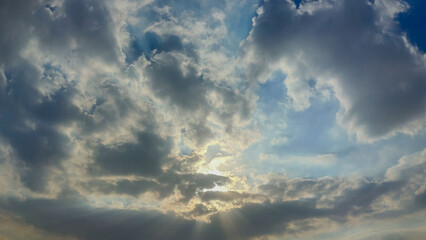 Beautiful sky and clouds