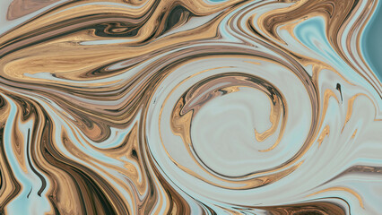  Soft liquid marble background in pastel yellow and white tile design