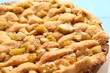 © New Africa - One tasty homemade apple pie, closeup view