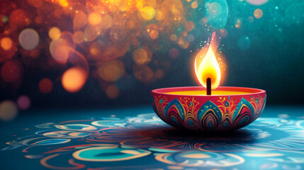 Diwali festive background diya lamp celebration hindu tradition india deepawali lights spirituality religion god ganesha lakshmi puja prosperity fortune happiness rangoli decoration festive season