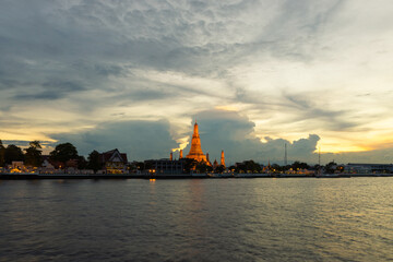 Wat Arun Bangkok City Thailand