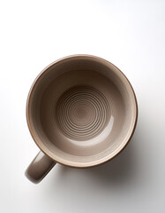 Ceramic Mug, isolated on a white background