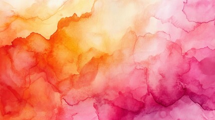 Poster - Vibrant Watercolor Abstract