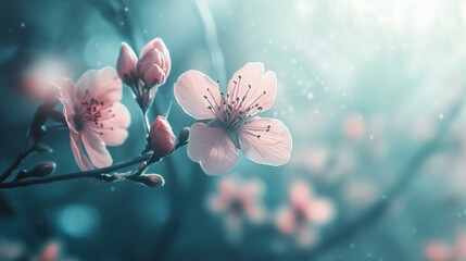 Poster - Cherry Blossom Serenity