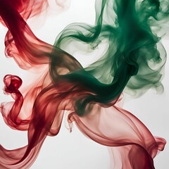 abstract colorful smoke