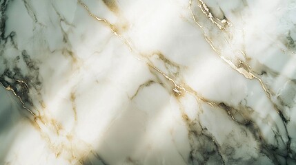 Wall Mural -   A close-up of a marbled surface with light shining through the cracks at its center