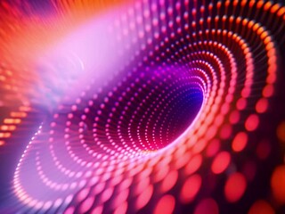 Wall Mural - abstract background with circles