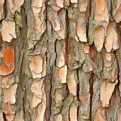 Photo of a seamless texture of pine bark