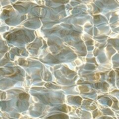 Photo of a seamless texture of river water in sunlight