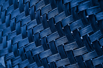 wire mesh woven blue background or texture