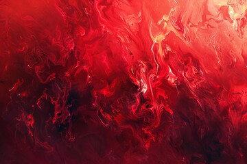 Wall Mural - Red paint texture background. Abstract background of red fire paint texture