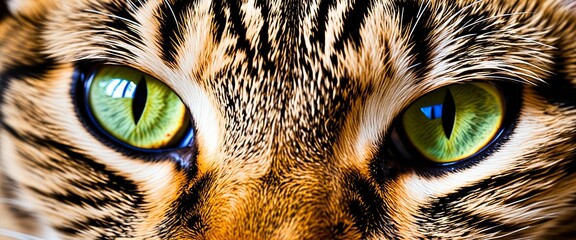 Close-Up of Cat's Eyes