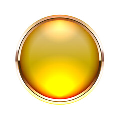 Wall Mural - glass button with a luxurious design
