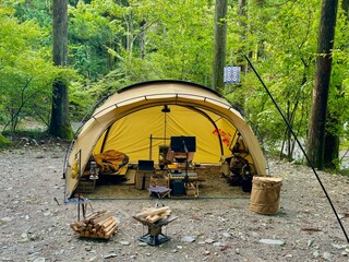 Wall Mural - camp