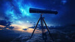 © Phunnada - Peaceful stargazing with high-powered telescope