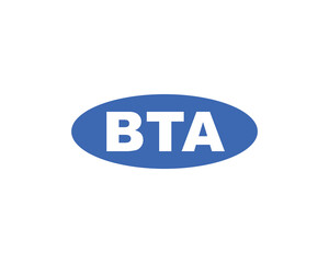 BTA Logo design vector template. BTA