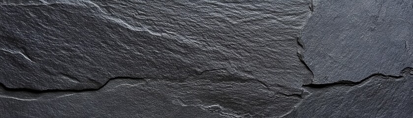 Black Slate Stone Texture Background