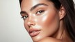 © pornthip - Beautiful Woman with Perfect Skin and Makeup