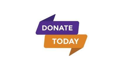 Wall Mural - Donate today Countdown number banner templates. time icon. Vector Illustration 