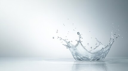 Dynamic water splash captivating display of liquid energy in motion