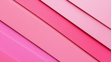 Fototapete - Pastel pink paper background with high resolution Top view Copy space : Generative AI