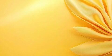 Wall Mural - smooth yellow gradient background blending shades of golden yellow and pale lemon for a balanced fee