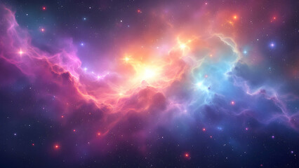 background with space