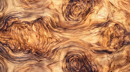 Leinwandbilder - Olive wood texture background Close up Top view : Generative AI