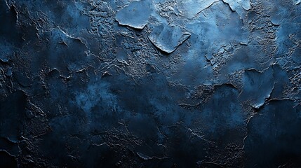 Leinwandbilder - Blue stone concrete background with high resolution Top view Copy space : Generative AI