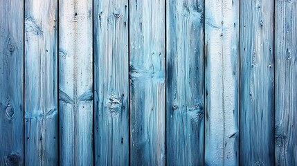 Leinwandbilder - White blue wooden background with high resolution Top view Copy space : Generative AI