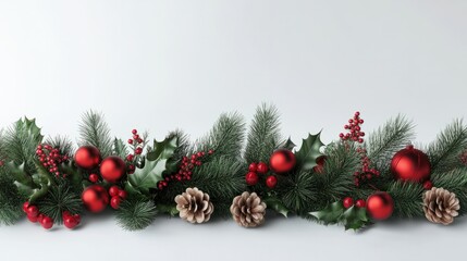 Wall Mural - christmas border