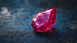 © ABX - Elegant ruby with perfect clarity glowing with intensity